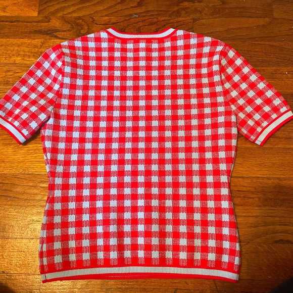 Adam Selman - Gingham Top - Picture 2 of 5
